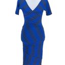 Tracy Reese Plenty By  Womens Slimming Bodycon Dress Blue Size S Minimalist Party Photo 0