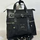 Henri Bendel Nylon And Leather Convertible Backpack Photo 10