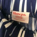 Showpo . There You Were Striped Pants Set. PANTS ONLY. Blue / White Photo 7