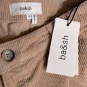 Ba&sh  Domi Corduroy Trousers in Beige, Size M New w/Tag Photo 6