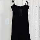 Nasty Gal Flip Em Off Black Mini Dress Photo 0