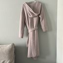 Barefoot Dreams  CozyChic Ribbed Hooded Robe in Silver Ice Photo 2