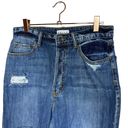 Cello  High Rise 90's Boyfriend Jeans Distressed Destroyed Straight Leg Size 7 Photo 2