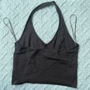 Ambiance Apparel Black Halter Top Photo 1