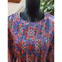 Westbound  Women's Multicolor 100% Polyester Round Neck Long Sleeve Top Blouse 18 Photo 1