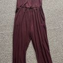 Old Navy Active Burgundy Jumpsuit Photo 1