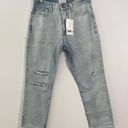 frame denim Le Original Distressed High Waisted Jeans Photo 5