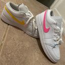 Nike Jordan Air Jordan 1 Low Multi-Color Swoosh Photo 0