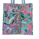 Lilly Pulitzer Lily Pulitzer Market Shopper Tote, Multicolor, Floral Print, OS Photo 1