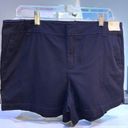 New York & Co. SOHO JEANS LADIES HAMPTON 4IN NAVY POCKETED SHORT SHORTS NEW 14 Photo 0