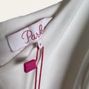 Parker  Cartagena Pearl White Tie Waist Romper Size 6 Photo 10