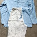 Croft & Barrow  Pajama Blue Polkadotted Sleepwear Set Photo 0