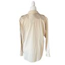 Polo  Ralph Lauren Beaded Embellished Button Down Shirt Cream Western Oxford Size Photo 6