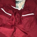 Nike  size medium burgundy track pants/joggers Photo 4