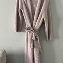 Barefoot Dreams  CozyChic Ribbed Hooded Robe in Silver Ice Photo 1