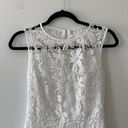 Bisou Bisou White Lace Dress Photo 3