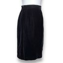 Krass&co Women’s Vintage SK &  Skirt Black Velvet Tailored Pencil Festive Formal Photo 7