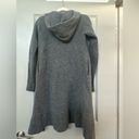 Everlane  The Cozy Stretch Duster Cardigan Sweater Women’s Hodded Size Small Photo 2