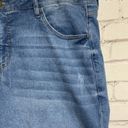 Ava & Viv  Womens Distressed Light Wash Cuffed Jean Denim Shorts Plus Size 20W Photo 2