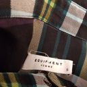 Equipment {S}  Femme Plaid Silk Blouse Photo 5