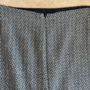 Anne Klein  Black White Geometric Wool Vintage Womens Size 14 Pencil Knee Length Photo 6