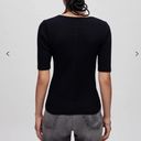 RE/DONE HANES RIBBED SCOOP NECK TEE Photo 1