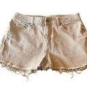 Bill Blass  Jeans Womens 8P Vintage Tan High Rise Cutoff Denim Short Shorts Photo 0