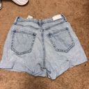 Hollister High Rise Distressed Mom Shorts Photo 2