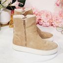 JSlides  NYC TRISTAN Taupe Waterproof Suede Size 9 Photo 3