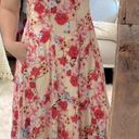 Listicle  floral maxi dress new with tags size large Photo 1