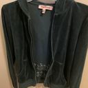 Juicy Couture Green Velvet Track Jacket Photo 1