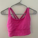 Lululemon Sonic Pink  Sports Bra Photo 0