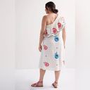 Anthropologie One-Shoulder Maxi Dress Embroidered Floral Size L New w/Tag $258 Photo 7