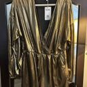 Yoins NEW Sequin Rompers Jumpsuits V Neck Sparkle Metallic Party 20 XXL Photo 4