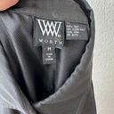 W By Worth WORTH Dark Slate Gray Silk Dress  Photo 2