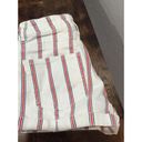 PacSun  Los Angeles Mom short striped red white blue Size 23 cotton  2" inseam Photo 2