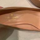 Kate Spade  Kylah Patent Block Heels Nude Square Toe Photo 4