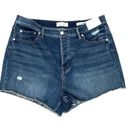 Jessica Simpson  shorts Ventura high waist 16 distressed frayed denim jean NEW Photo 0