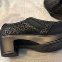 Alegria Women's  Black Leather Embossed Shoes Size 42 Photo 2