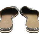 Parker Yosi Samra  Mules Gray Snake Embossed Leather Open Back Flats Women’s Sz 7 Photo 10