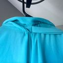 Suzy Shier Women’s Teal Sheer Sleeveless Button Top Size X-Large Photo 7