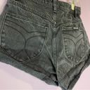 Rolla's  Mirage Black Denim Jean Shorts High Rise Loose Fit Size 26 Photo 3