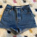 Levi's Ribcage Denim Shorts Photo 0