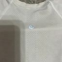 Lululemon Swiftly Tech Short Sleeve White Size 4 Photo 1