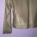 wilson's leather Maxima Wilsons XL Tan Leather Jacket Western Pearl Snap Photo 7