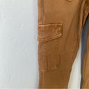 Spanx  Petite High Waisted Stretch Twill Ankle Cargo Pant in Honey Glow Photo 8