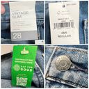 Gap NWT  Vintage Slim High Rise Jeans Ankle Length Stretch Denim 28 Photo 3