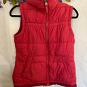 American Eagle puffer vest, Dark rose pink color. Photo 0