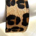 Cheetah cuff faux fur bracelet Photo 5