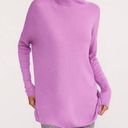 Lou & grey  Purple Mock Neck Tunic Sweater Photo 6